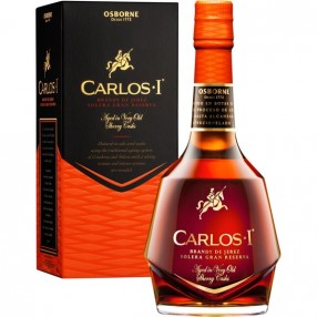 Brandy gran reserva CARLOS I botella 70 cl